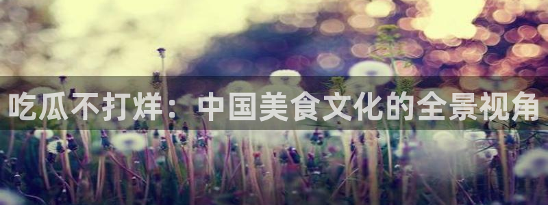 51吃瓜热心张津瑜：吃瓜不打烊：中国美食文化的全景视角