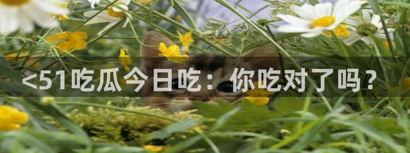 脆瓜尽量少吃最好不吃：<51吃瓜今日吃：你吃对了吗？